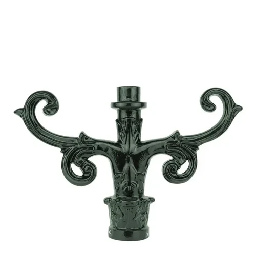 Ladder support aluminum with decorative curls