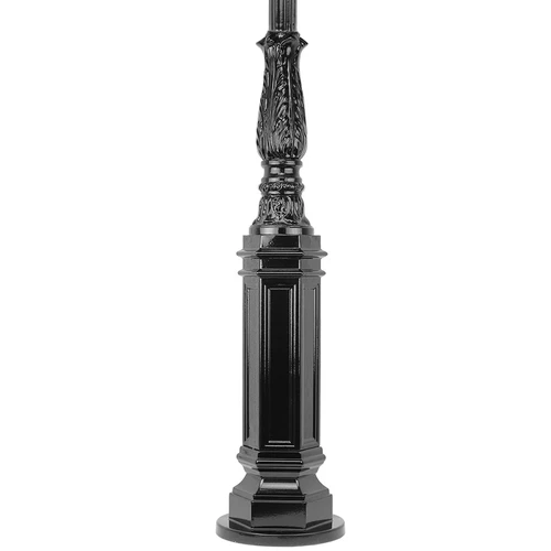 Lamppost  - Lantern - Amsterdam - 214 cm - Black - Alu