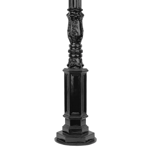 Lamp post - 113 cm - Black - Alu