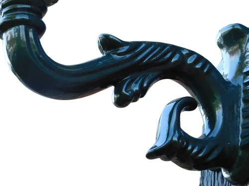 Wandarm für Außenlampe - 23 cm - Dunkelgrün
