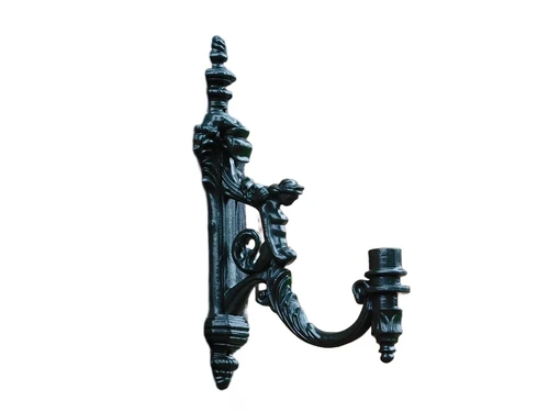Wandarm für Lampe - Alu - Dunkelgrün oder Schwarz