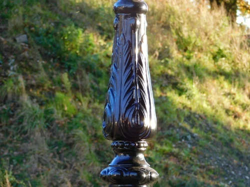 XL lamppost with 5 lamps - Black - 325 cm - Aluminium