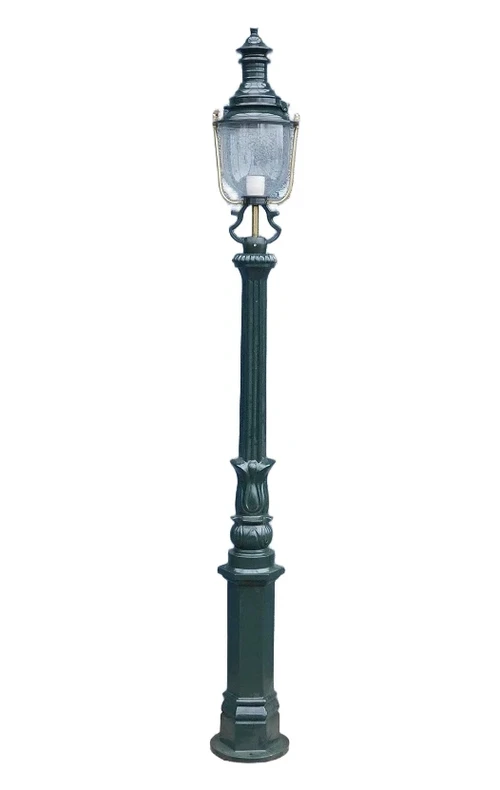 Lantern ''Malaga'' - strong outdoor lamp - darkgreen of black