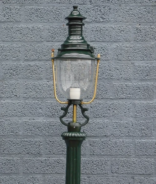 Lantern ''Malaga'' - strong outdoor lamp - darkgreen of black