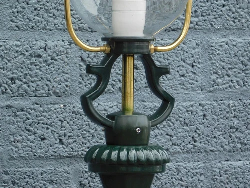 Lantern ''Malaga'' - strong outdoor lamp - darkgreen of black