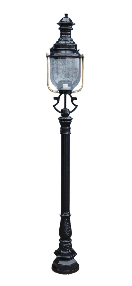Lantern ''Unique'' - outdoor lamp, vertical lantern - black