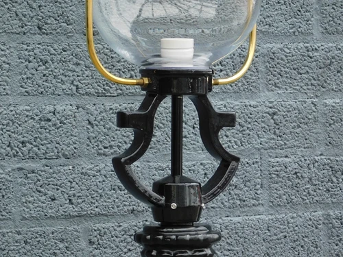 Lantern ''Unique'' - outdoor lamp, vertical lantern - black
