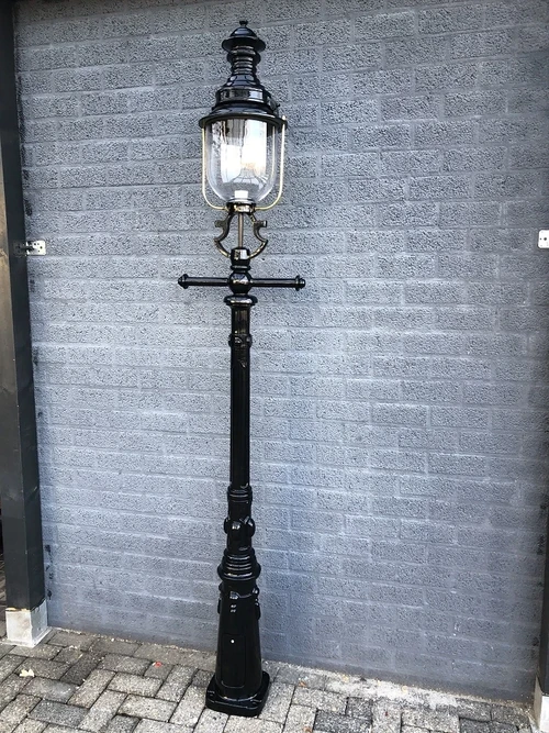 Staande lantaarn, buitenlamp staande lamp lamp tuin lamp, buiten verlichting, Yard Lamp, lantaarn, 250cm, Brussel