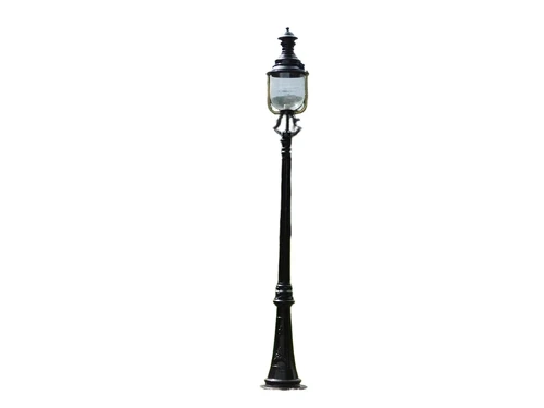 Garden lantern Marseille - black - alu - 255cm