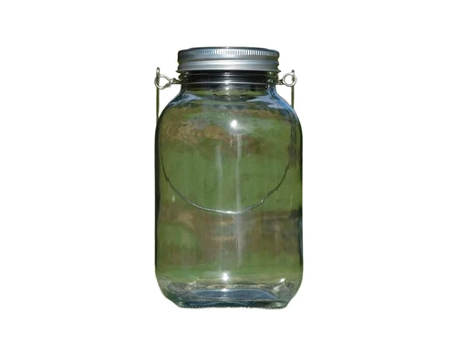 LED lamp met zonnepaneel in pot
