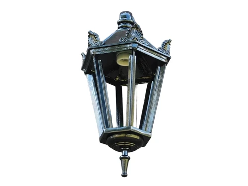 Sem Wall Lamp - Black or Green - Ceramic Fitting and Glass
