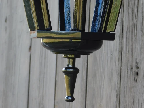 Sem Wall Lamp - Black or Green - Ceramic Fitting and Glass