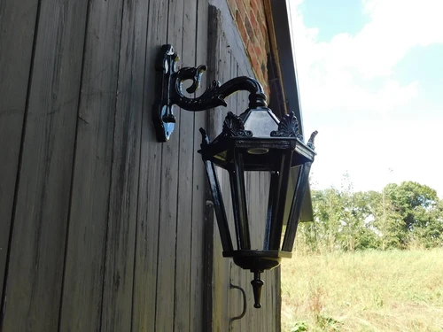 Sem Wall Lamp - Black or Green - Ceramic Fitting and Glass