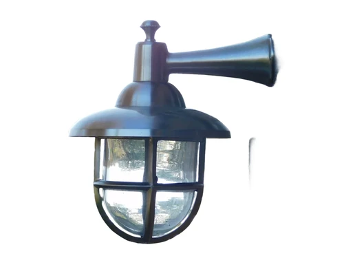Antique classic ship's lamp - wall lamp - nickel-plated brass - fors