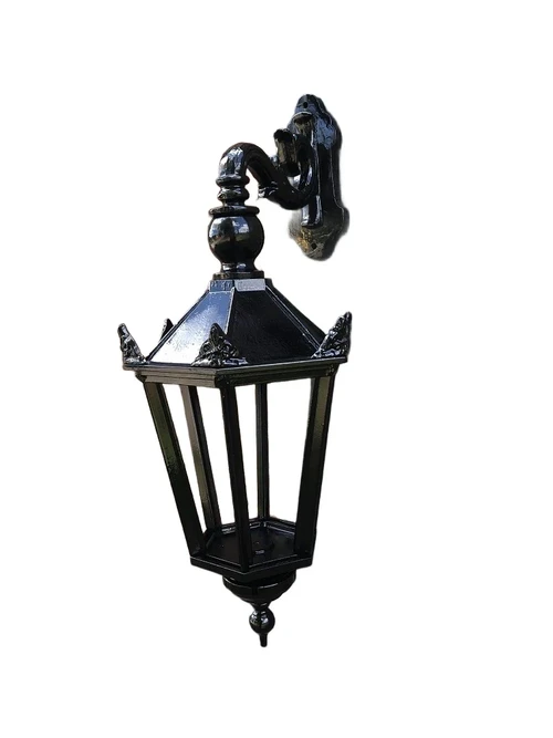 Outdoor lamp Shop - black - ceramic fitting and glass NÜR NOCH 2 x!!