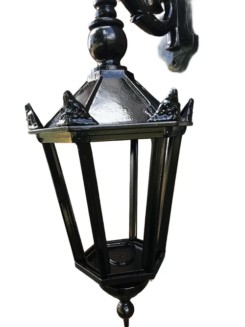 Outdoor lamp Shop - black - ceramic fitting and glass NÜR NOCH 2 x!!