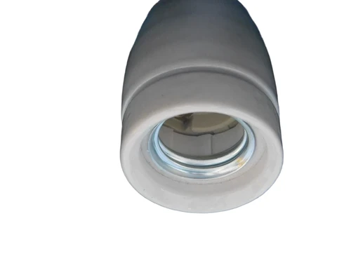Outdoor lamp Gouda - black -green- ceramic fitting and glass