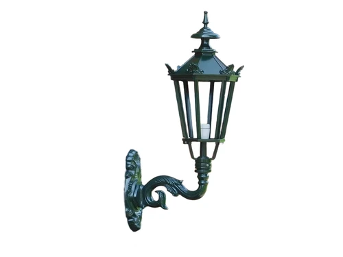 Classic Wall Lamp L - Alu - Dark Green - Ceramic Burner