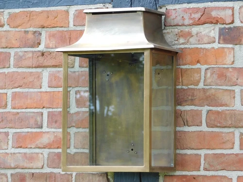 Last: Antique Hotel Lamp - Brass - Copper Colour - Large, only 3 X