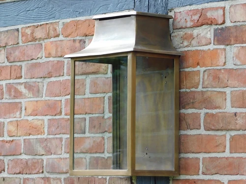 Last: Antique Hotel Lamp - Brass - Copper Colour - Large, only 3 X
