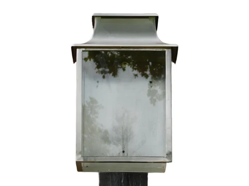 Last: Antique Hotel Lamp - Brass - Matt Nickel - Medium