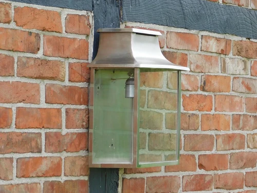 Last: Antique Hotel Lamp - Brass - Matt Nickel - Medium
