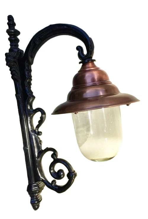 Wall lamp turn of the century lamp With copper lampshade outdoor lamp stall lamp