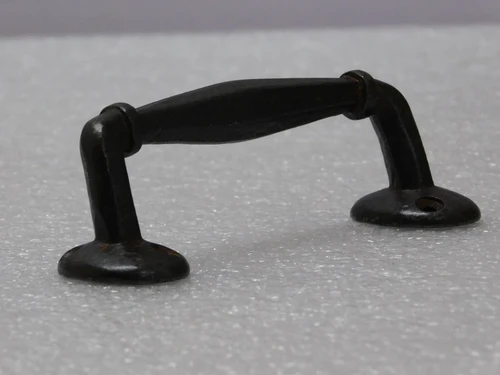 Door handle - Dark Brown Rust - 13,5 cm - Iron