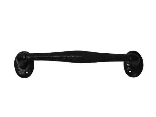 Door handle - Dark Brown Rust - 24 cm - Iron