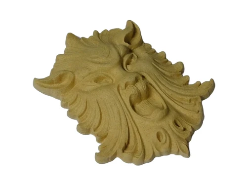 Lion's Head of Wood - Furniture Ornament