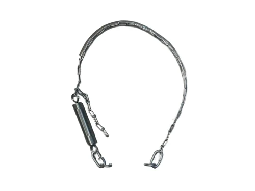 Storm chain with spring - 50 cm - galvanised
