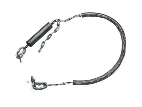 Storm chain with spring - 50 cm - galvanised