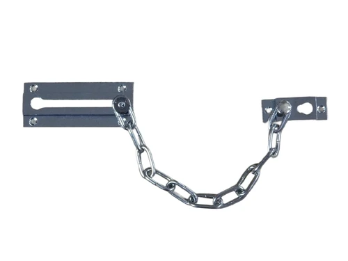 Door safety chain nickel plus screws.