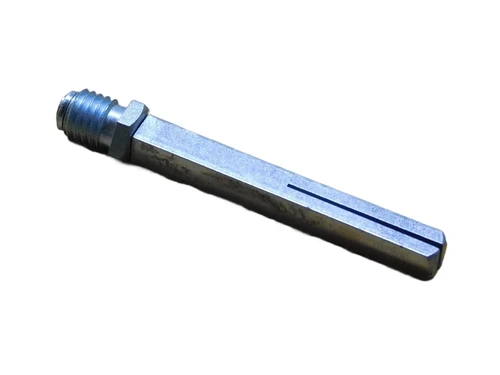 Exchange pin - 9 cm - 8 x 8 mm - M 14 - 15 mm