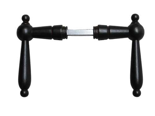 Set Door Handles - Dark brown - Iron Rusted