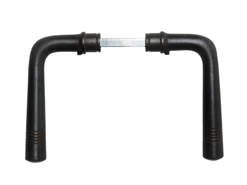 Set of door handles - Iron - Dark brown