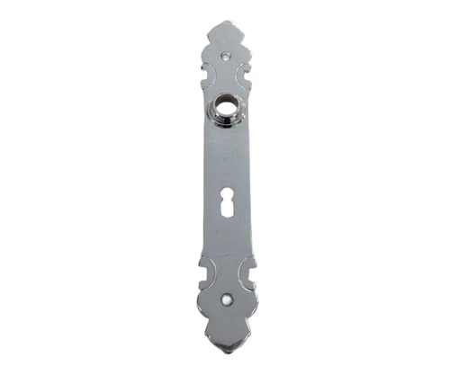1 Long door plate cotten nickel for room doors BB 72