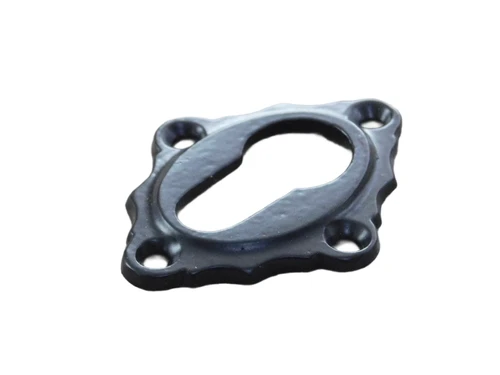 Rosette - matt black - lock rose PZ