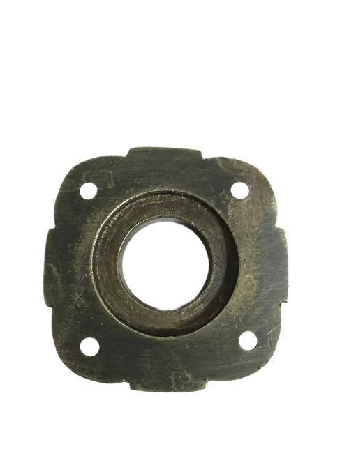 Rosette - patinated brass - rosette for door handle