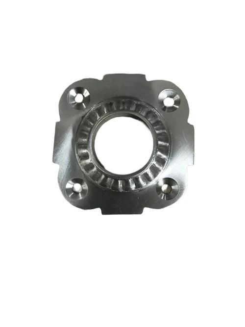 Rosette - matt nickel - for door handle