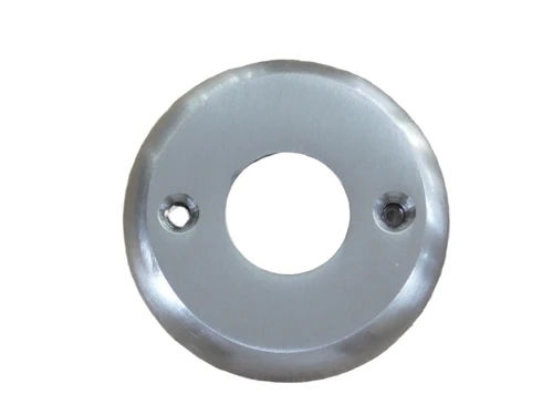 Rosette - matt nickel - for door handle or door knob