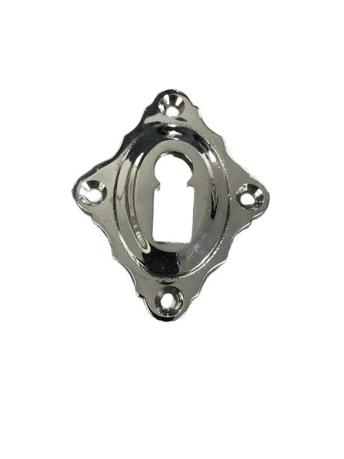 Lock rose - polished nickel - for room doors BB