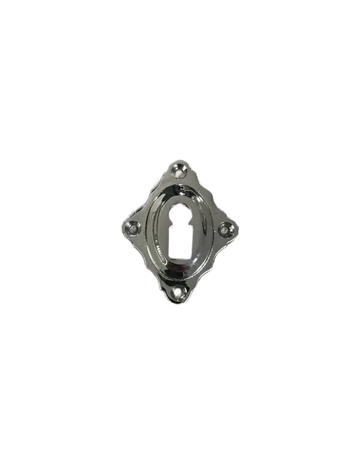 Lock rose - polished nickel - for room doors BB