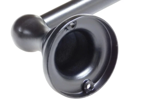 Door handle - 35 cm - Black - Alu