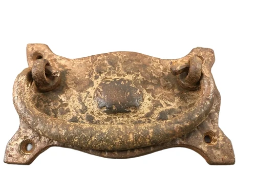 Deur - kast-meubel greep met ring ovaal 