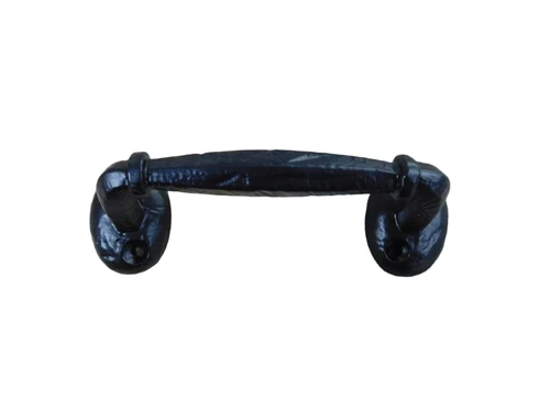 Door handle - Black - 13,5cm - Iron