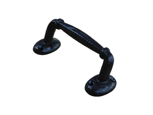 Door handle - Black - 13,5cm - Iron