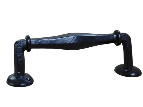 Door handle - Black - 24cm - Iron