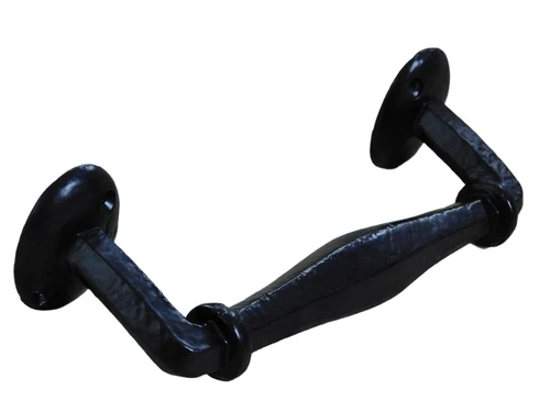Door handle - Black - 24cm - Iron