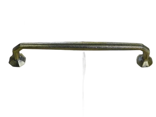 Door Handle, Push Handle, XL | Iron, Yellow | H 2,0 X W 22,5 Cm